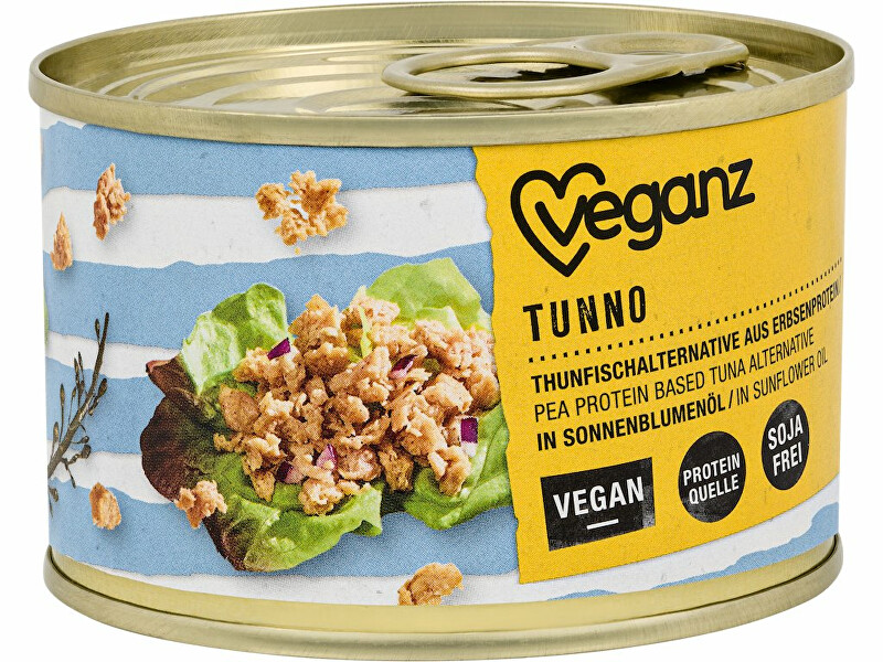 Veganz Tunno veganská alternativa tuňáka 140 g