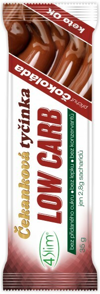 4Slim Čekanková tyčinka Low Carb čokoláda 35 g