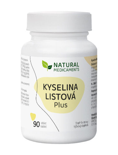 Natural Medicaments Kyselina listová Plus 90 tablet