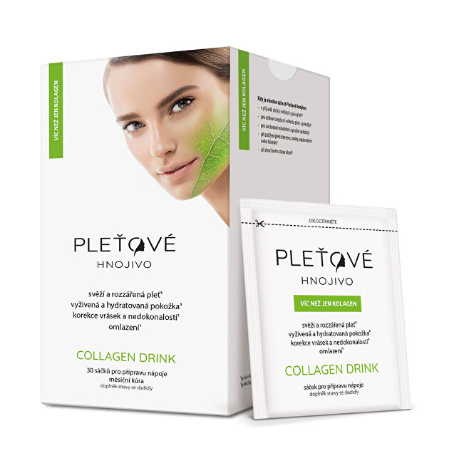 Pleťové hnojivo collagen drink 30 sáčků