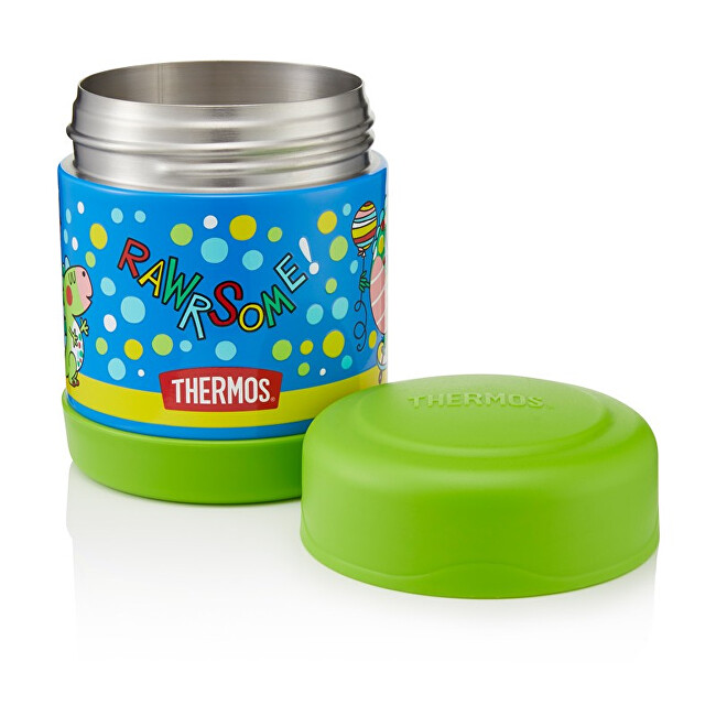 FUNtainer Dětská termoska na jídlo – dinosaurus 290 ml