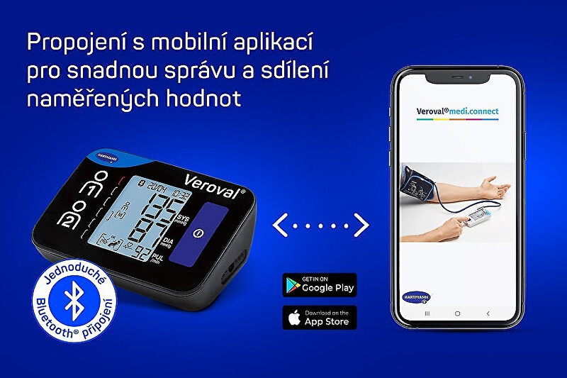 Digitální tlakoměr Compact connect BPU26 + adapter