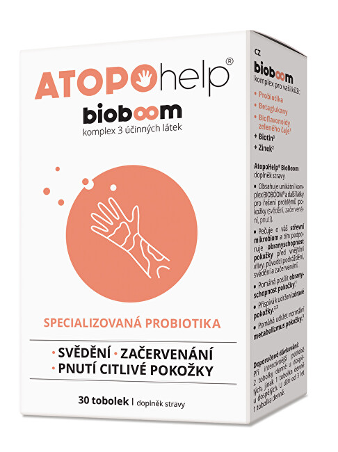 AtopoHelp bioboom probiotika 30 tobolek