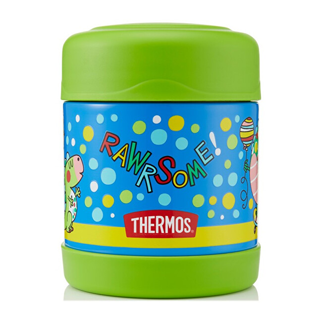 FUNtainer Dětská termoska na jídlo – dinosaurus 290 ml