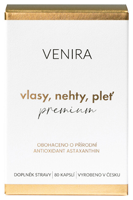 Kapsle premium pro vlasy, nehty a pleť 80 kapslí