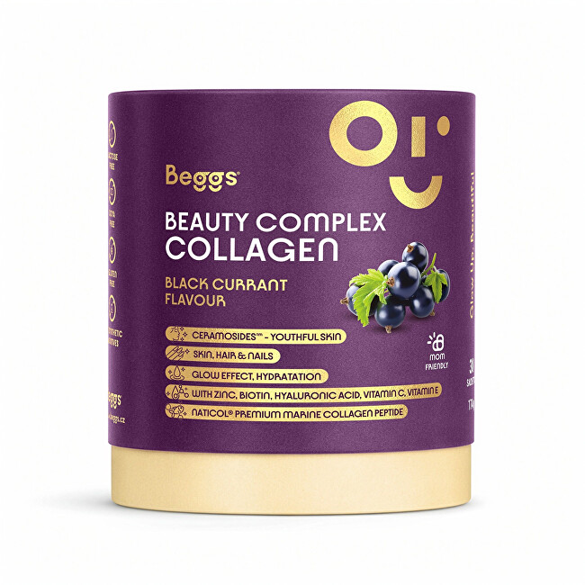 Beggs Beauty Complex Collagen – Černý rybíz 30 sáčků