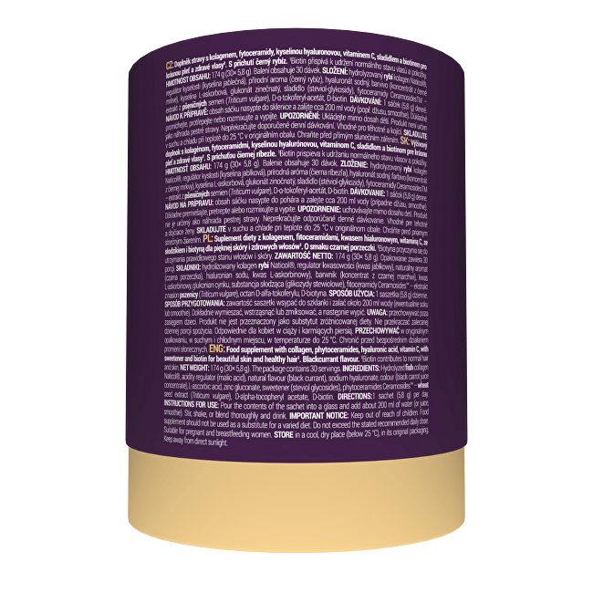 Beauty Complex Collagen – Černý rybíz 30 sáčků