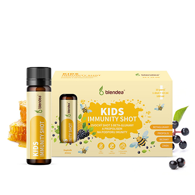 Kids Immunity Shot s propolisem a beta-glukany 10 x 10 ml