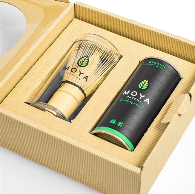 Matcha & Chasen Set with Matcha Traditional