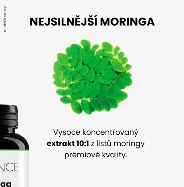 Moringa 180 tablet - extrakt 10:1