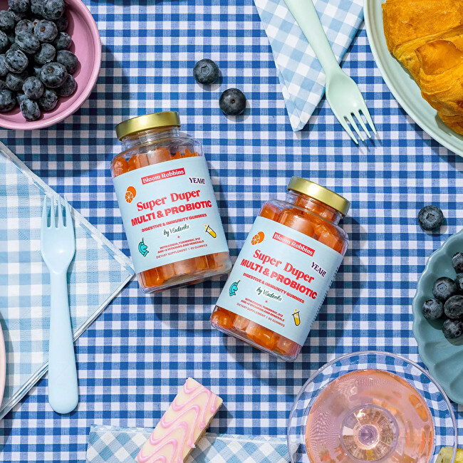 Bloom Robbins Multi & Probiotic gummies 60 kusů