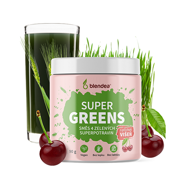 Blendea Supergreens Višeň BIO 90 g