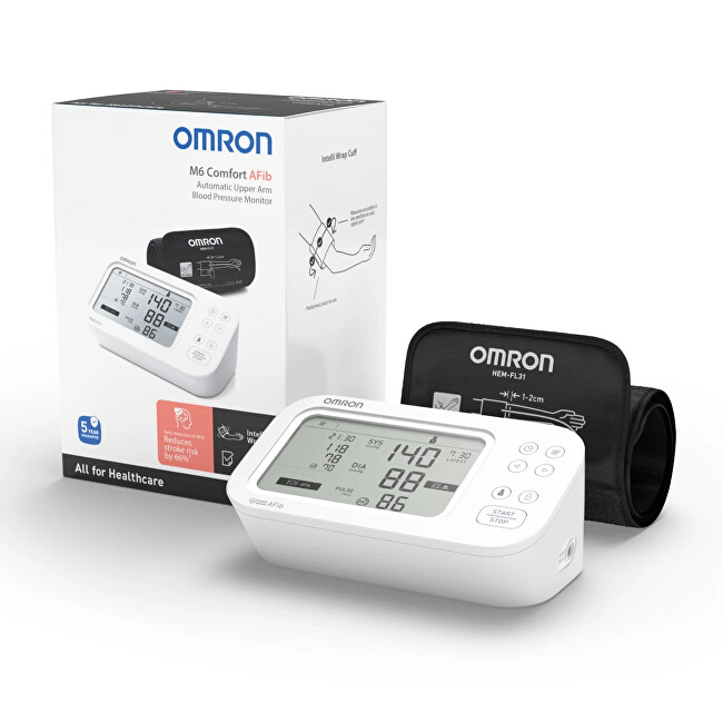 Omron Tonometer OMRON M6 Comfort AFib (2024)