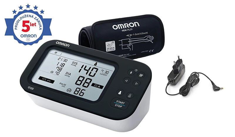 Tonometr OMRON M7 Intelli IT AFib + adaptér