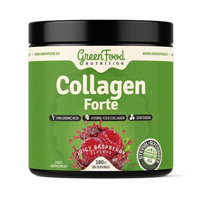Collagen Forte 180 g Juicy raspberry