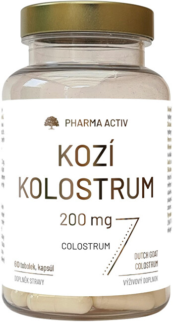 Kozí kolostrum 200 mg 60 tobolek