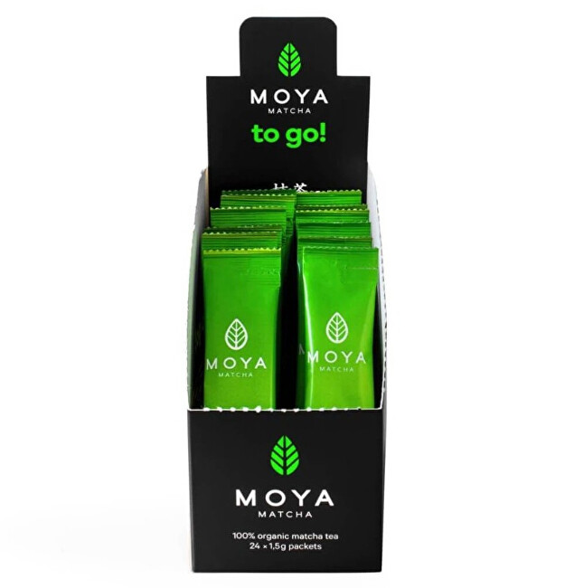 Matcha To Go! Traditional organic japanese green tea - 24 x 1,5 g