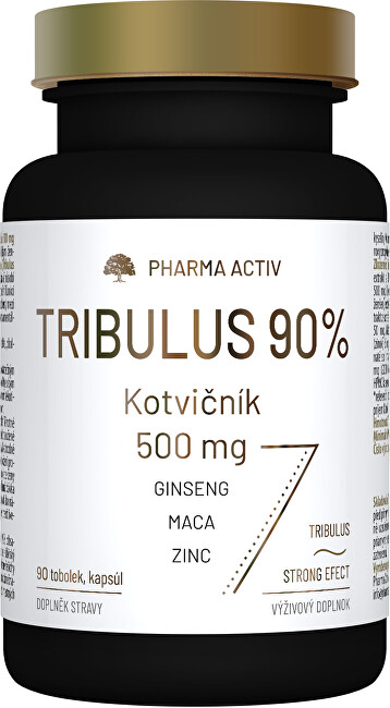 Tribulus 90% Kotvičník 500 mg 90 tobolek