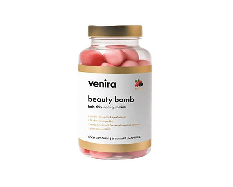 Beauty bomb pro vlasy, pleť, nehty - lesní plody 60 ks
