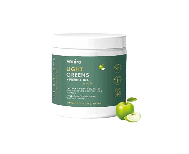 Light greens + prebiotika jablko 168 g