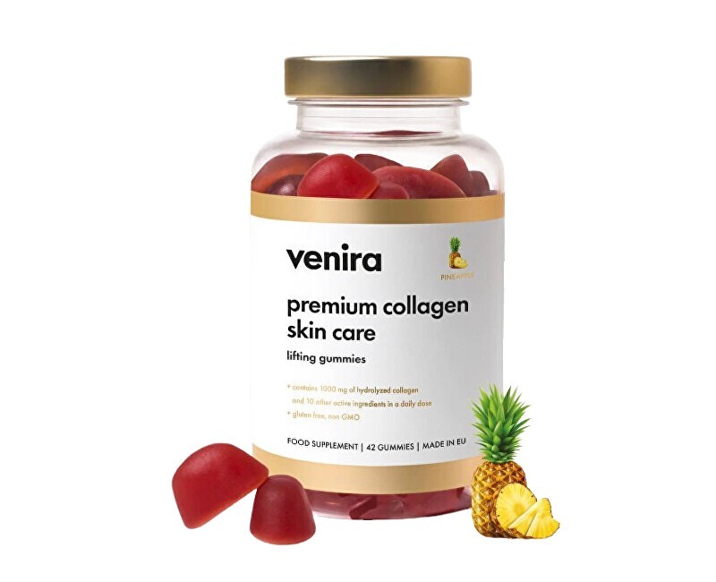 Premiové kolagenové bonbony pro pleť - ananas 42 ks