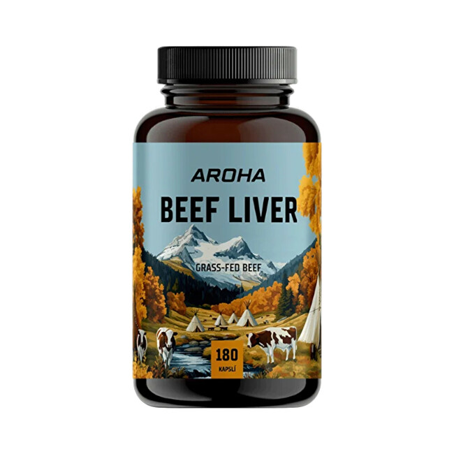 Beef Liver 180 kapslí