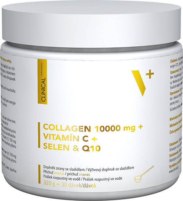 Collagen 10 000 mg + vitamin C + selen & Q10 320 g