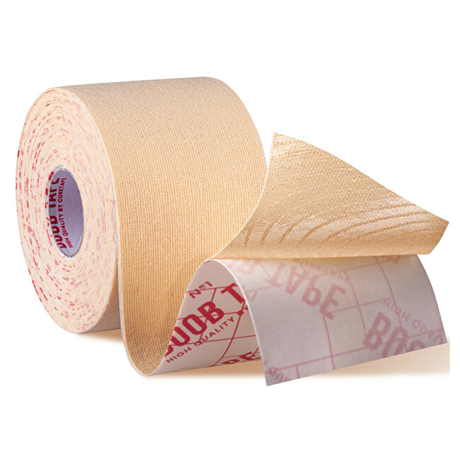 Tejpovací páska na prsa Boob Tape Beige 5 cm x 5 m