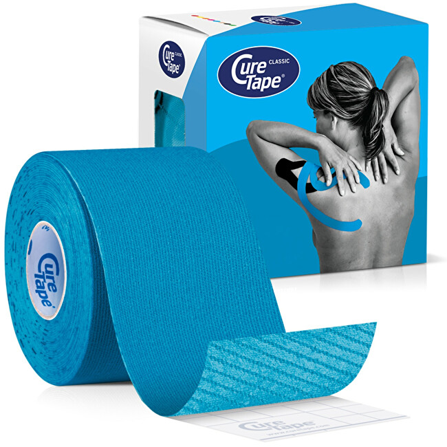 Kineziologický tejp Classic Blue 5 cm x 5 m