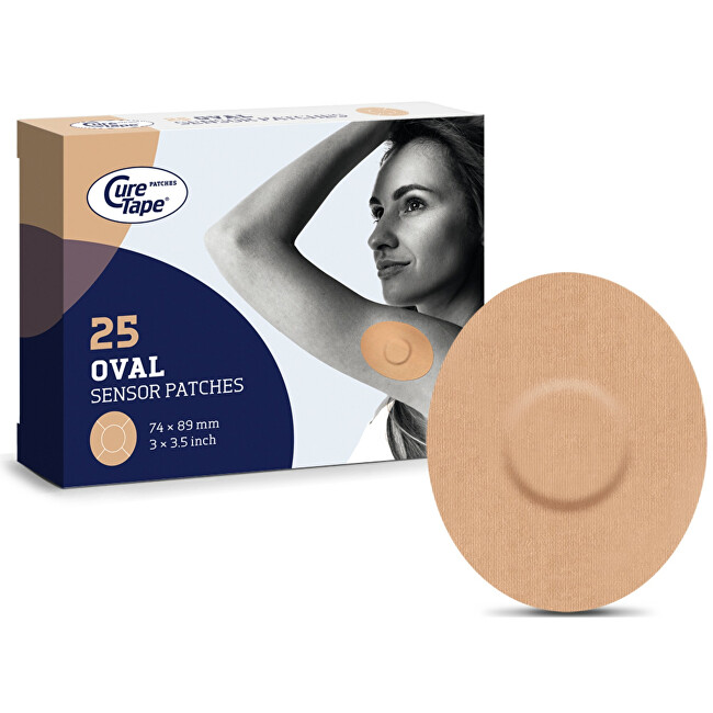 Náplasti na senzor Classic béžová 25 kusů