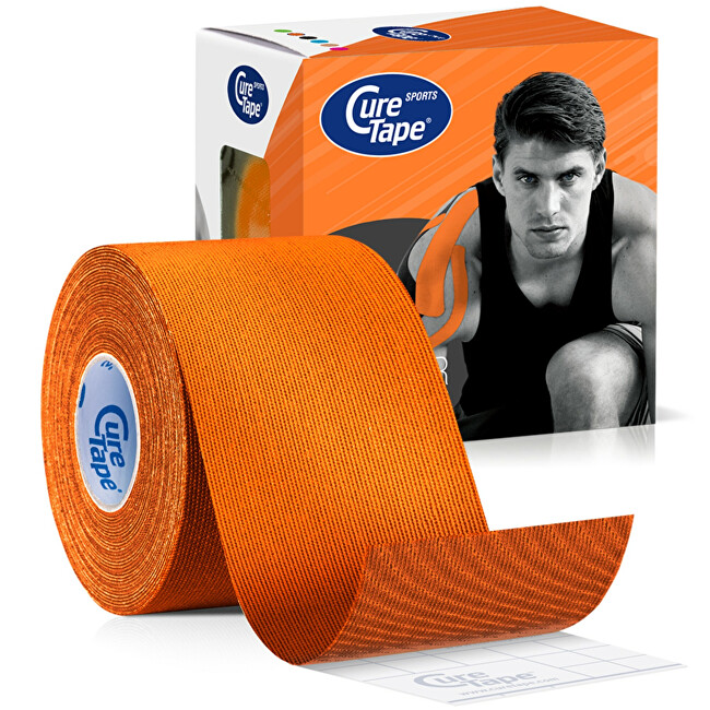 Kineziologický tejp Sports Orange 5 cm x 5 m
