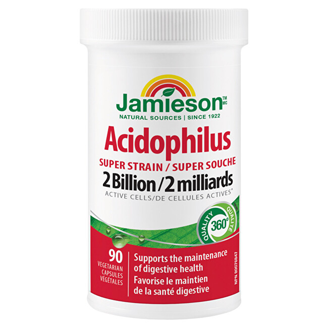 Acidophilus Super Strain komplex bakteriálních kultur 90 kapslí