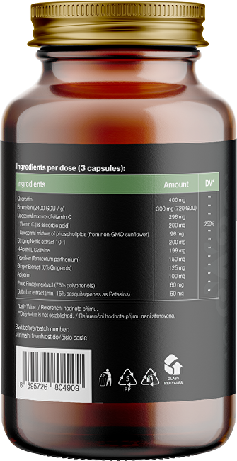 BrainMax Allergy support 90 vegan kapslí