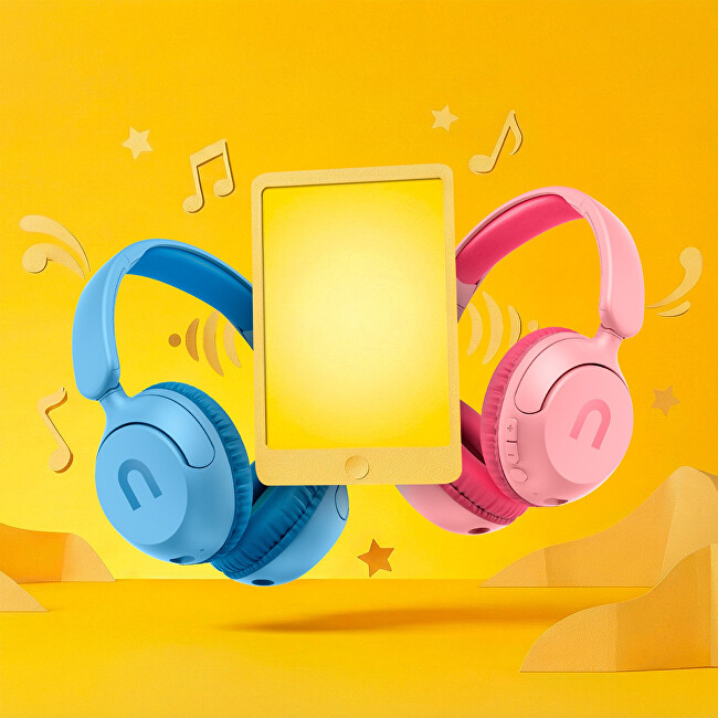 Bezdrátová sluchátka Kiddie 2 Blue