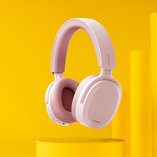 Bezdrátová sluchátka Sora Pink