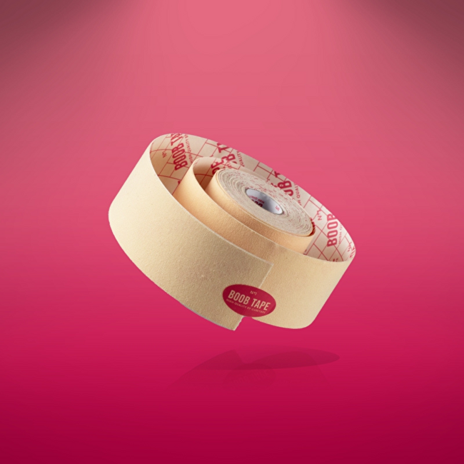 Tejpovací páska na prsa Boob Tape Beige 5 cm x 5 m