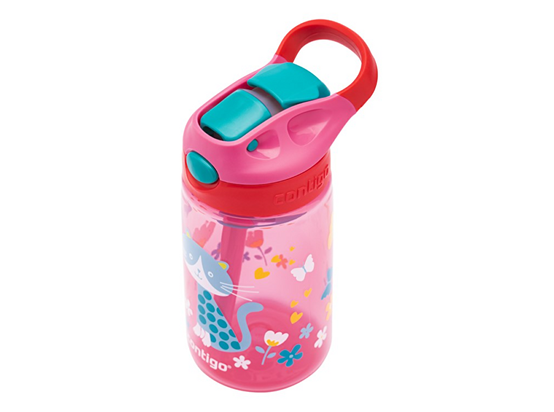 Contigo Dětská láhev Gizmo Flip - Cherry Cat 420 ml