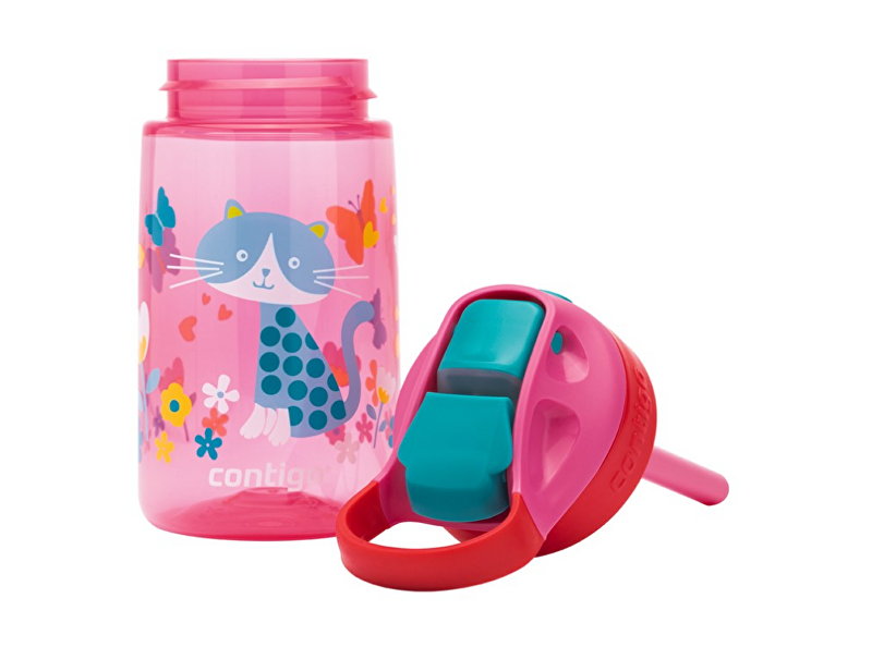 Contigo Dětská láhev Gizmo Flip - Cherry Cat 420 ml