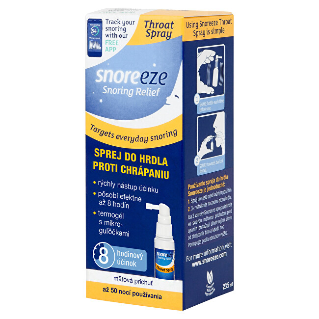 Snoreeze Sprej do hrdla proti chrápání 23,5ml