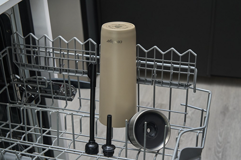 Contigo Termohrnek Luxe Spillproof Tumbler - Světle hnědá 720 ml