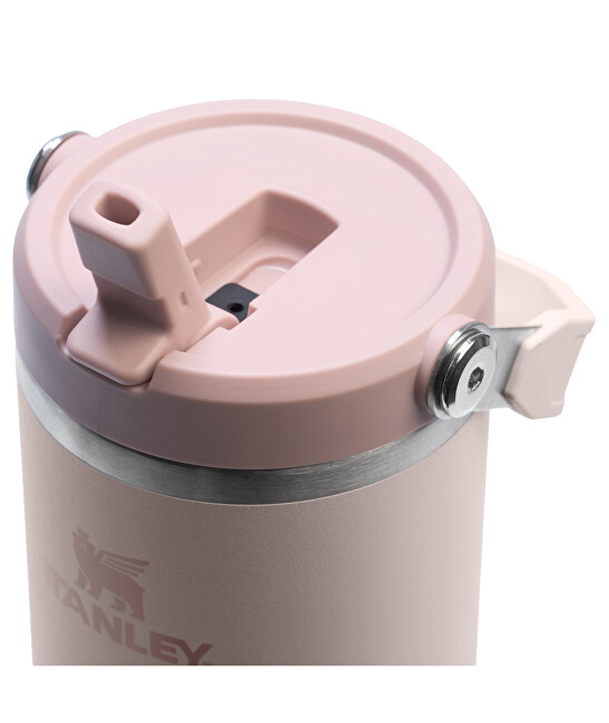 Stanley 1913 Termoláhev s integrovanou slámkou The IceFlow™ Tumbler 890 ml Rose Quartz