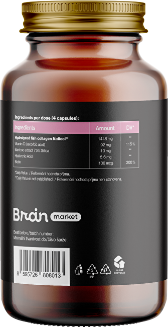 BrainMax Women Beauty Collagen 100 kapslí