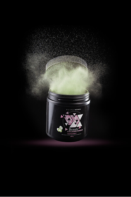 BrainMax Women Beauty Collagen Greens - Zelené jablko 300 g