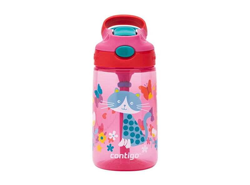 Contigo Dětská láhev Gizmo Flip - Cherry Cat 420 ml