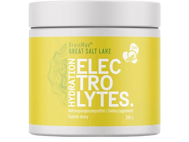 BrainMax Hydratační elektrolyty - Citron 300 g