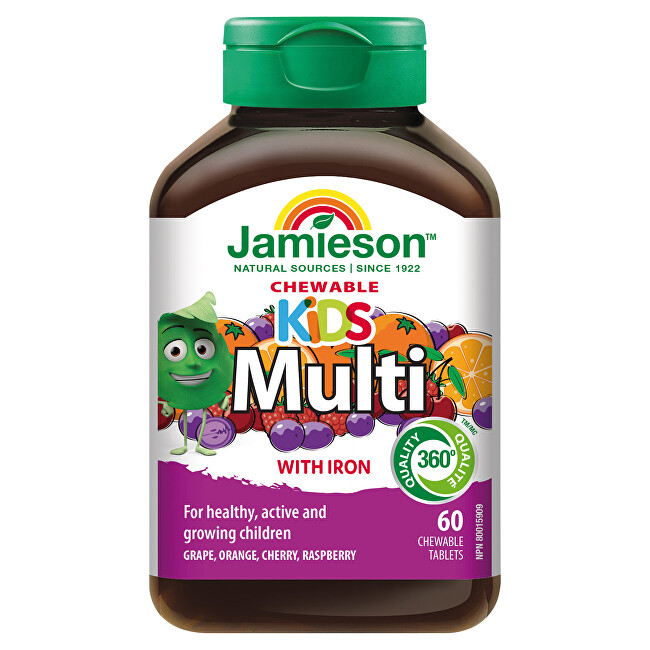 Multi Kids Multivitamín na cucání 60 tablet