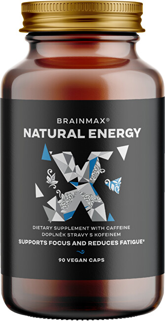 BrainMax Natural Energy 90 kapslí