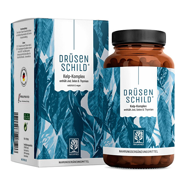 Komplex pro štítnou žlázu - jód a selen 180 vegan kapslí