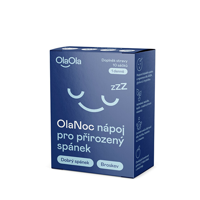 OlaNoc nápoj pro přirozený spánek 10 sáčků