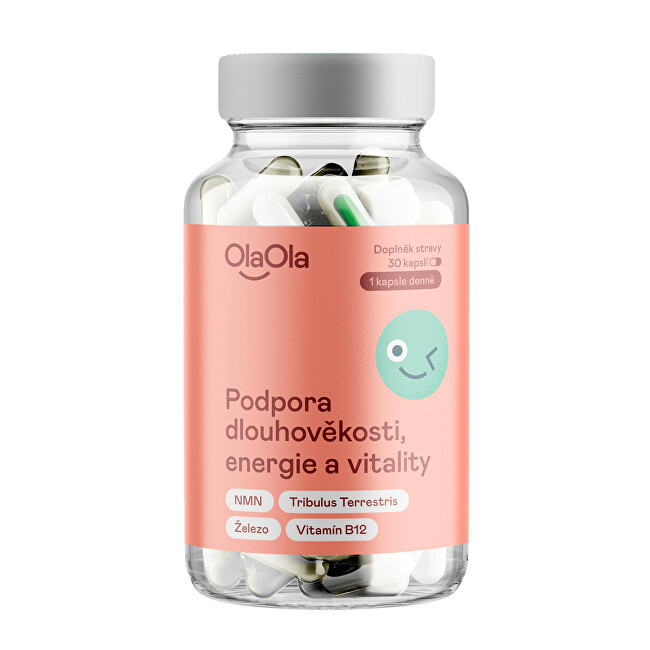Podpora Dlouhověkosti, energie a vitality 30 kapslí